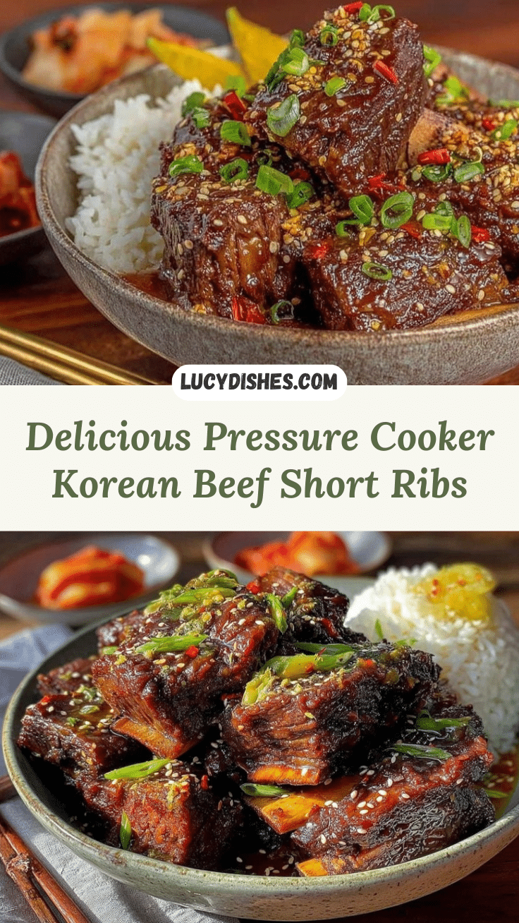 Korean beef short ribs recipe