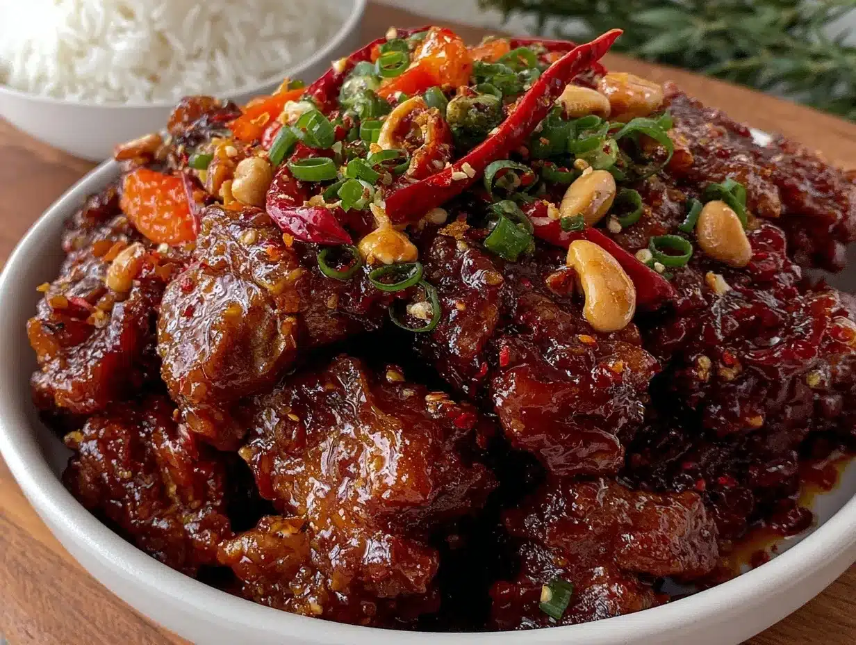 Kung Pao chicken recipe preparation steps