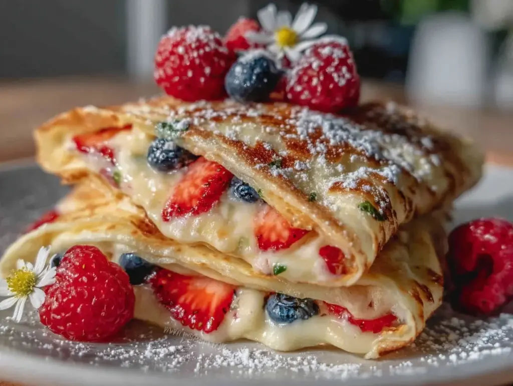 light and fluffy spring crepes - featured image