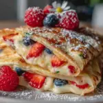 light and fluffy spring crepes - featured image