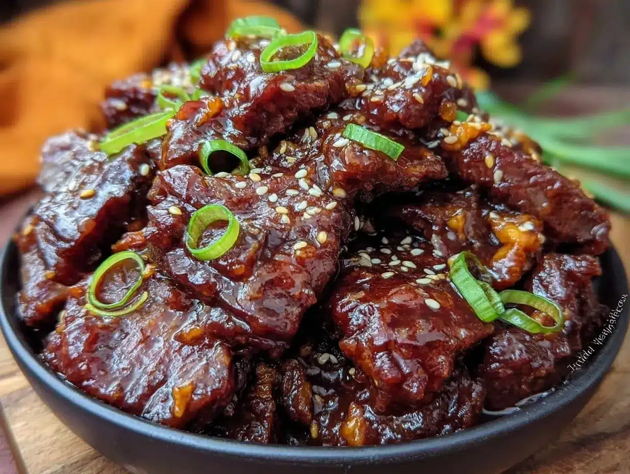 Mongolian Beef Pressure Cooker preparation steps