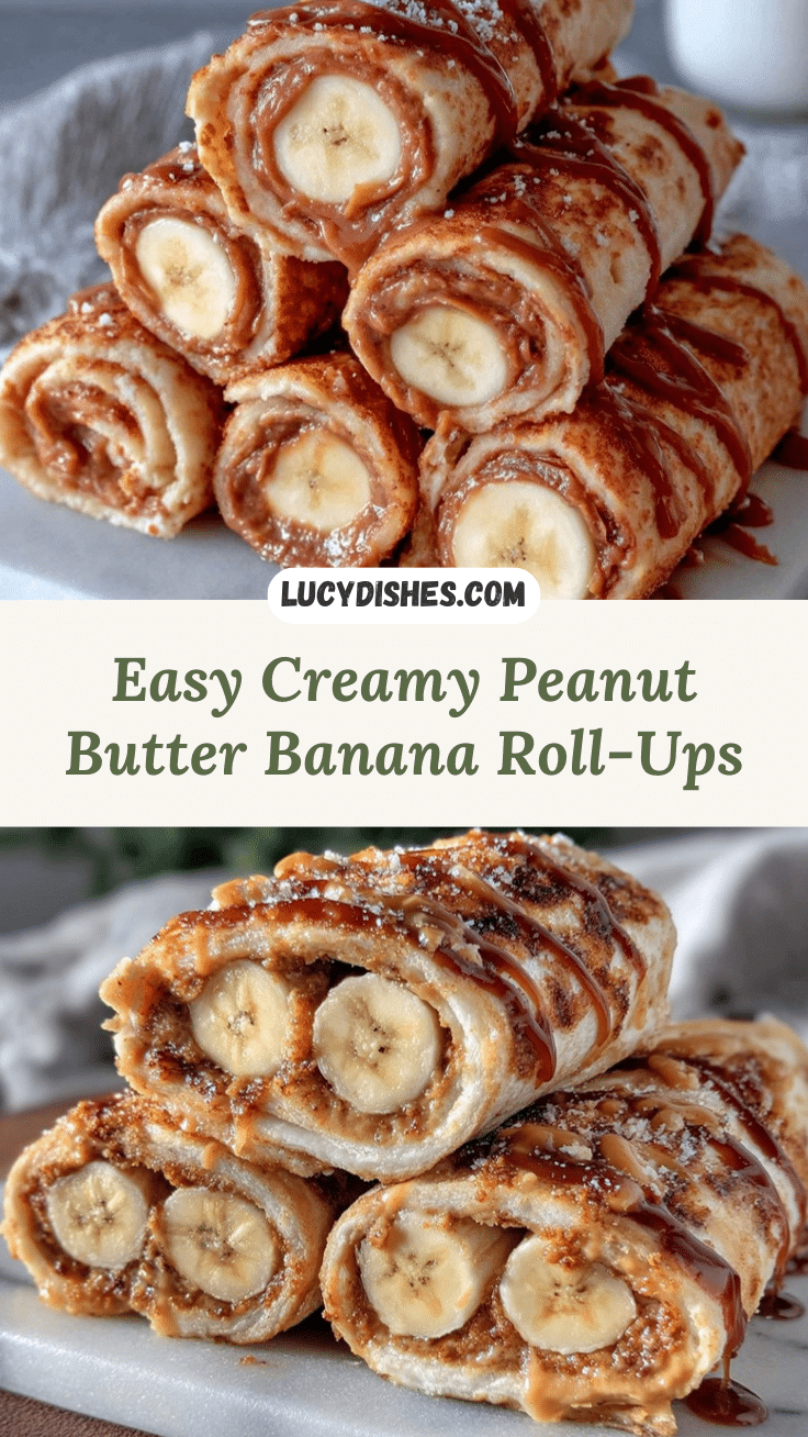 peanut butter banana roll-ups recipe