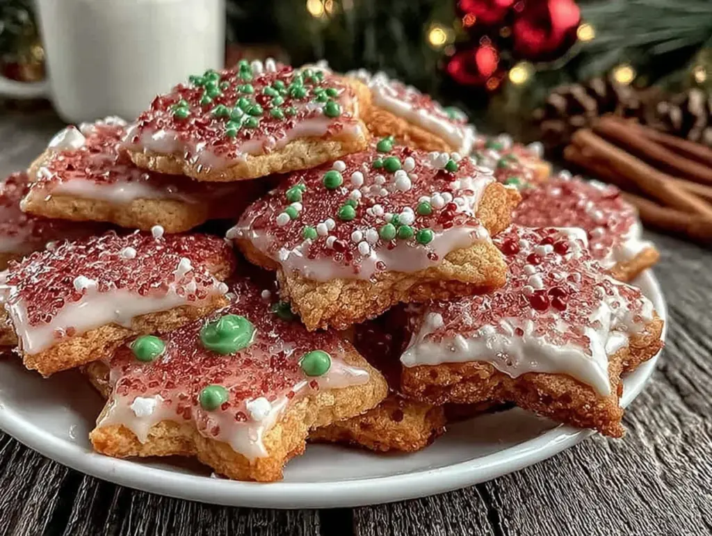 perfect soft christmas sugar cookies - featured image
