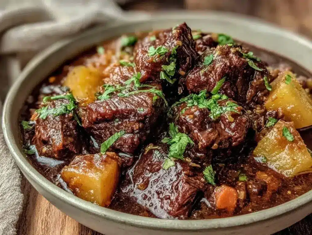 pressure cooker lamb curry - featured image