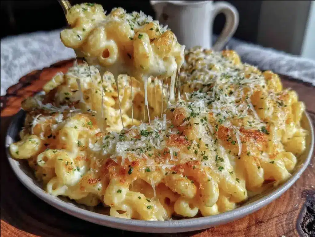 pressure cooker mac and cheese - featured image