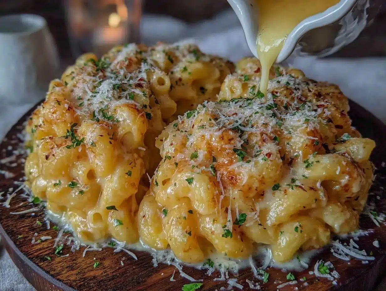 pressure cooker mac and cheese preparation steps