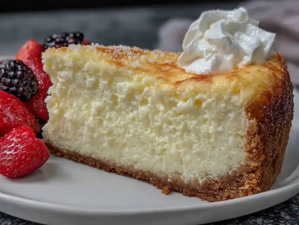 pressure cooker New York cheesecake - featured image