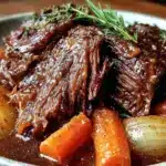 slow cooker pot roast - featured image