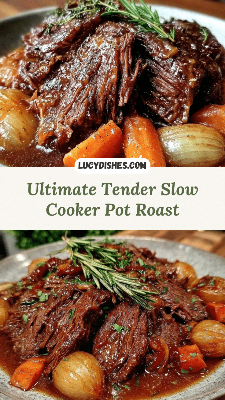 slow cooker pot roast recipe