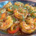spicy Thai basil shrimp stir fry - featured image