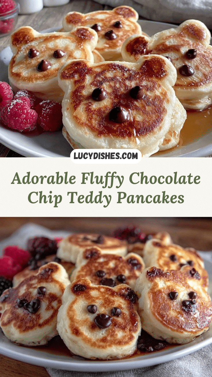 Teddy Bear Pancakes recipe