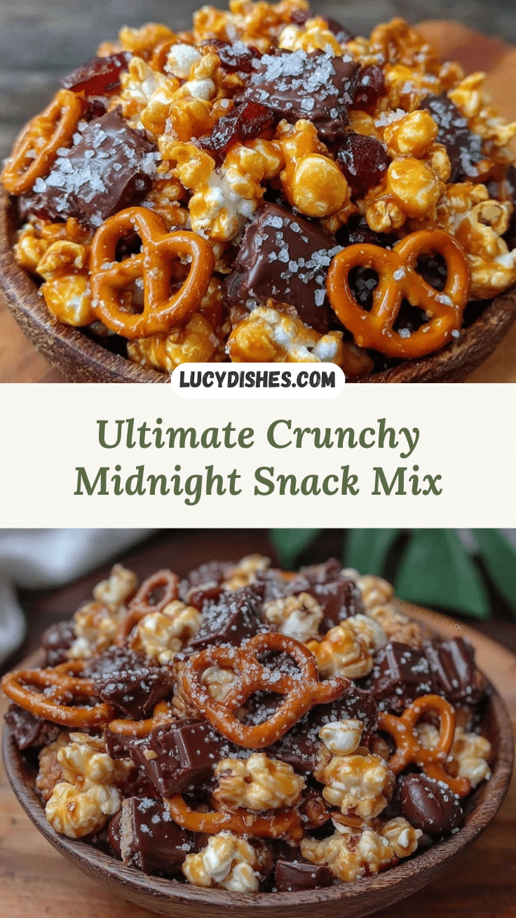 Ultimate Crunchy Midnight Snack Mix recipe