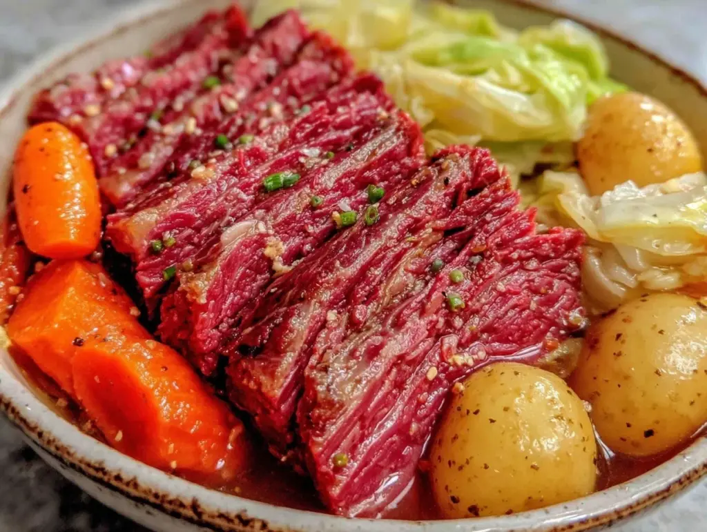 corn beef crock pot recipe - featured image