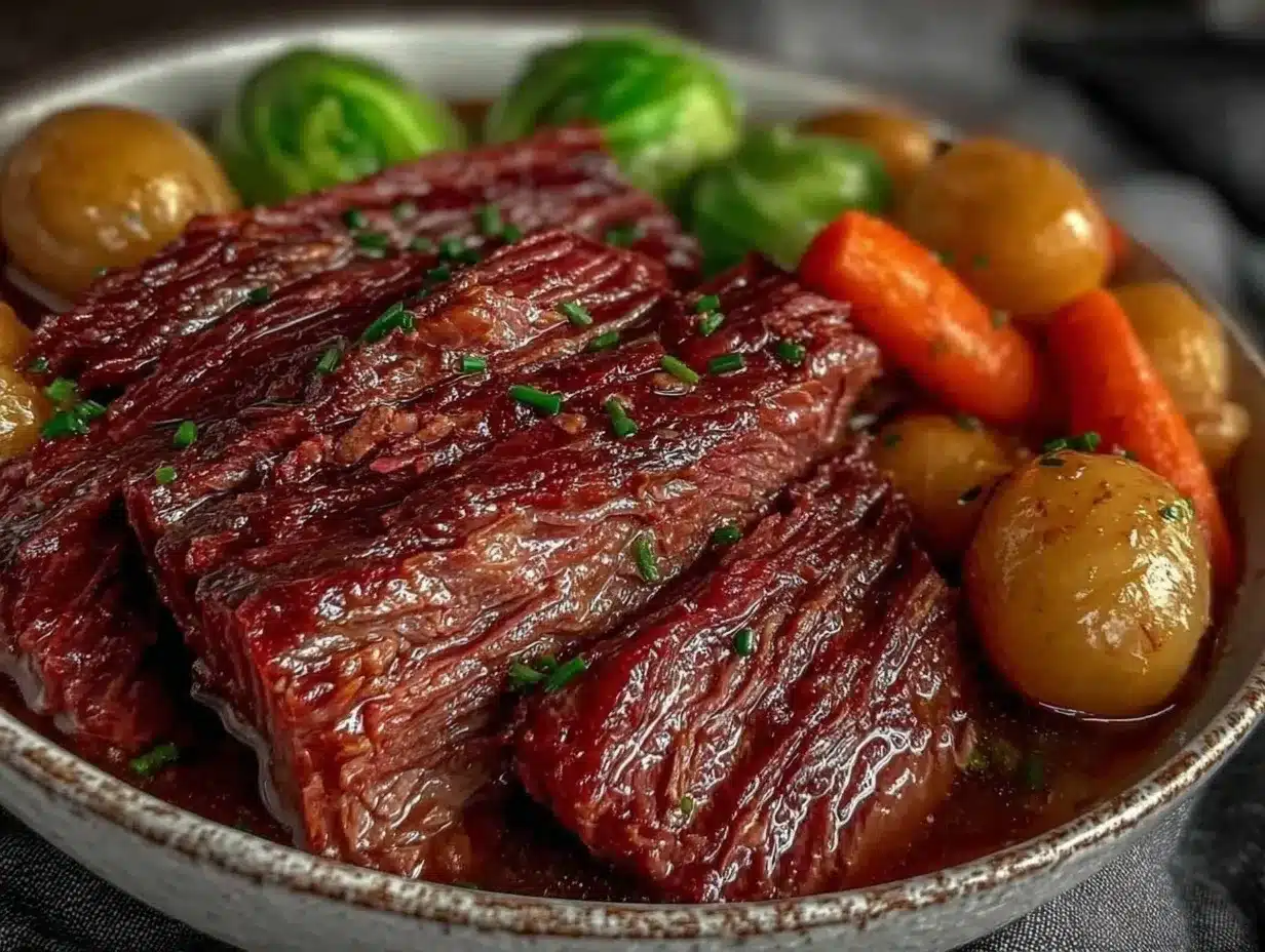 corn beef crock pot recipe preparation steps