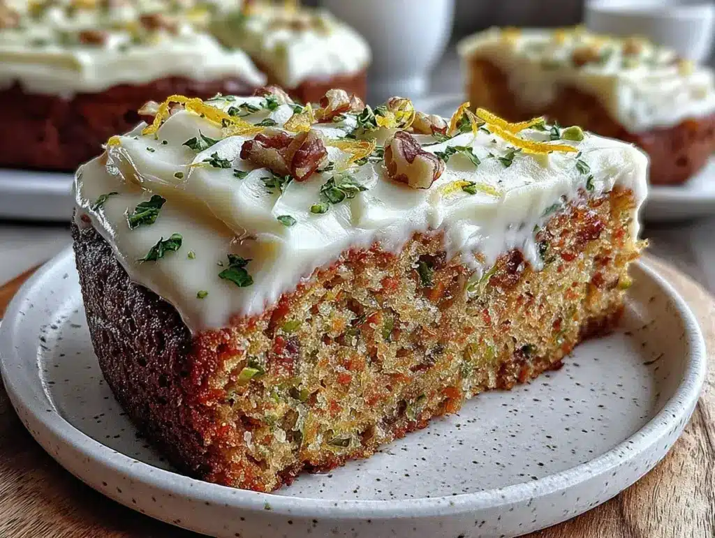 cozy carrot cake recipe with cream cheese frosting - featured image