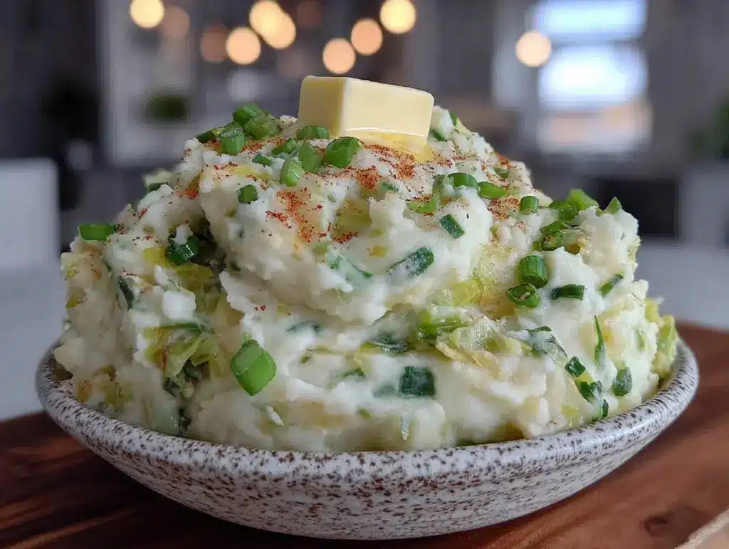 cozy colcannon recipe - featured image