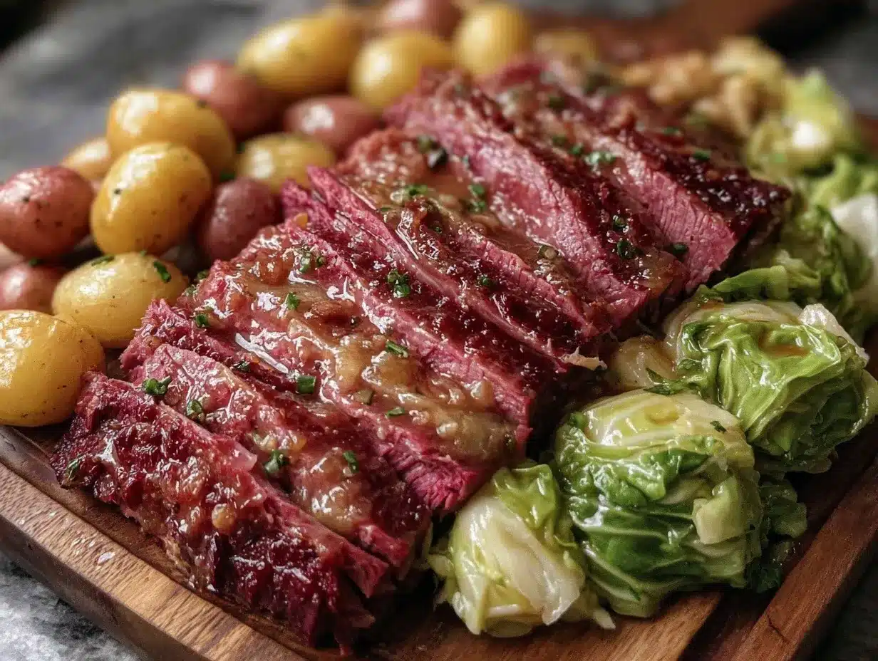 cozy corned beef and cabbage slow cooker recipe preparation steps