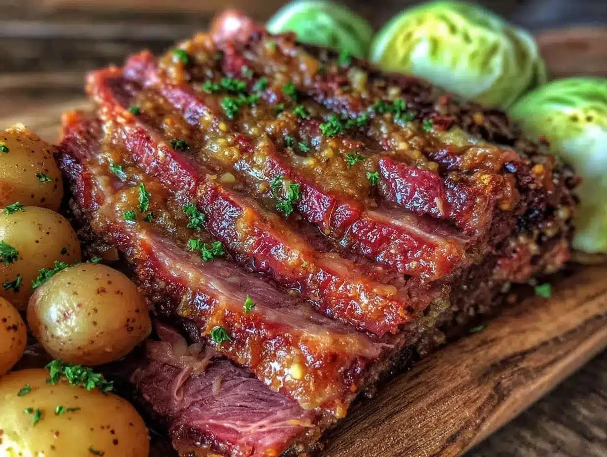 cozy crockpot corned beef and cabbage preparation steps