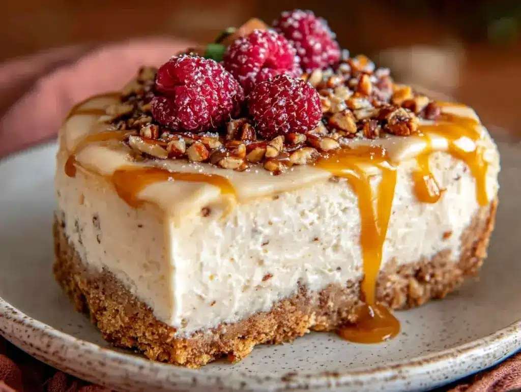 Creamy Irish Cream Cheesecake - featured image