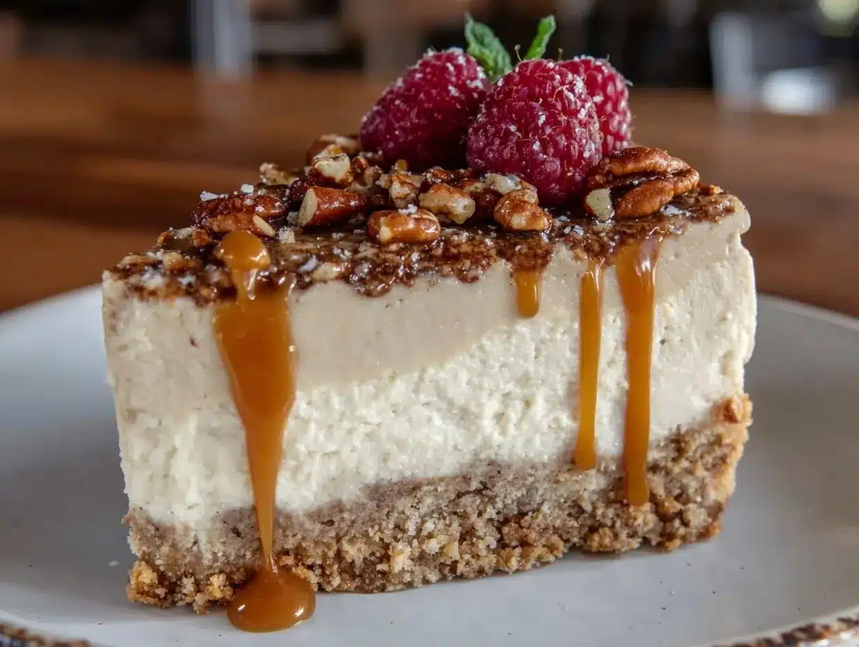 Creamy Irish Cream Cheesecake preparation steps