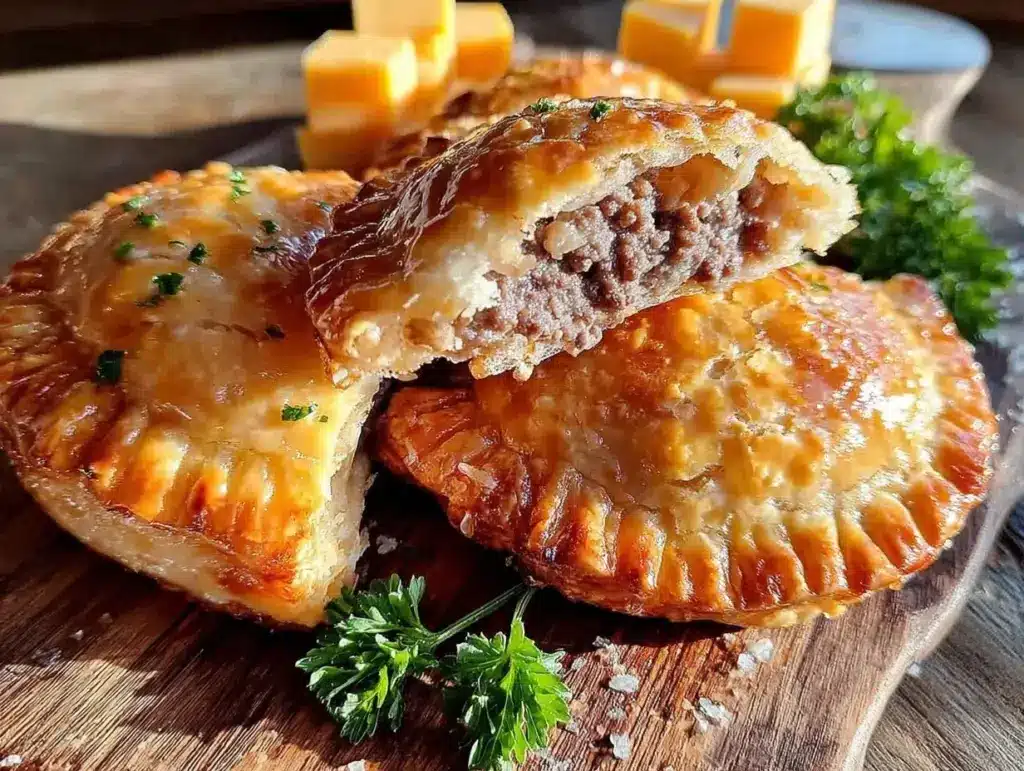crispy mini Irish beef hand pies - featured image