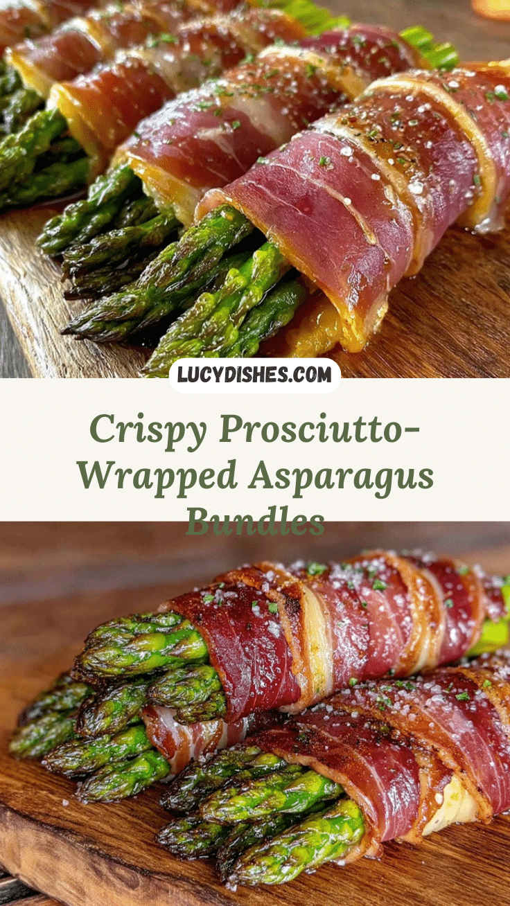 crispy prosciutto-wrapped asparagus bundles recipe
