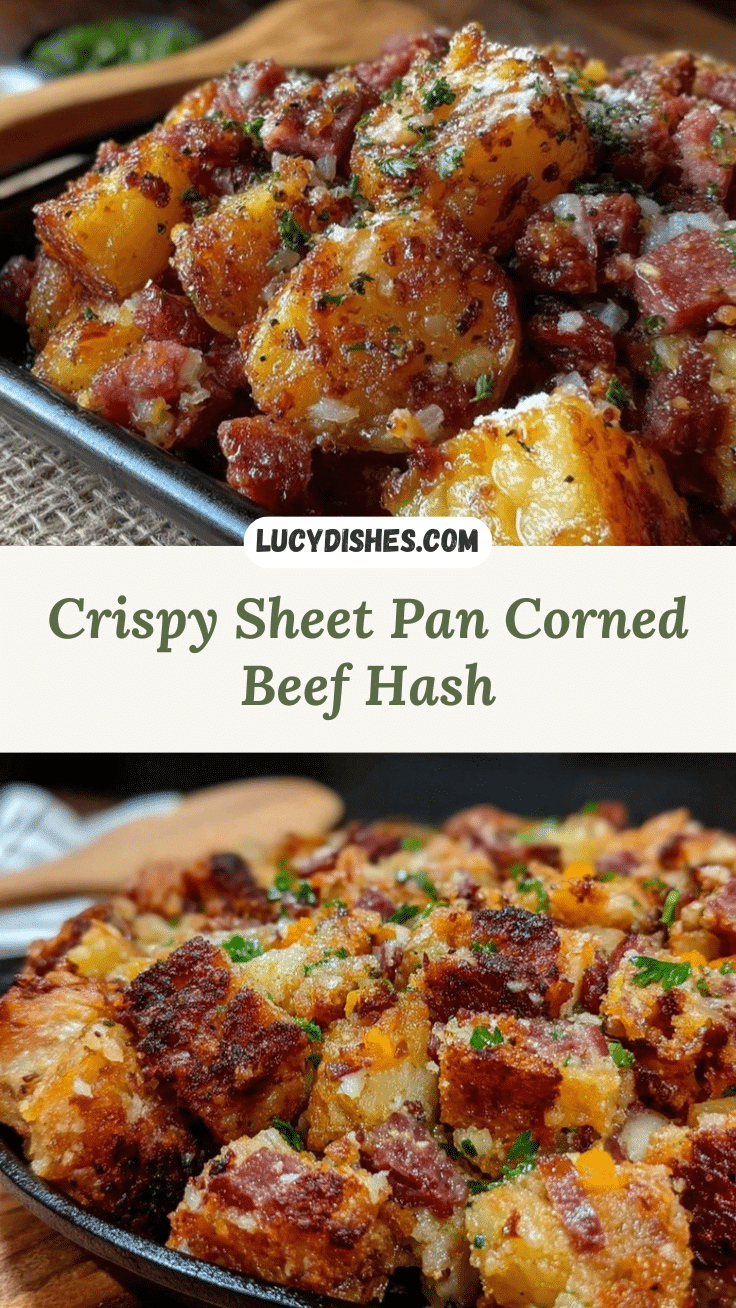 crispy sheet pan corned beef hash recipe