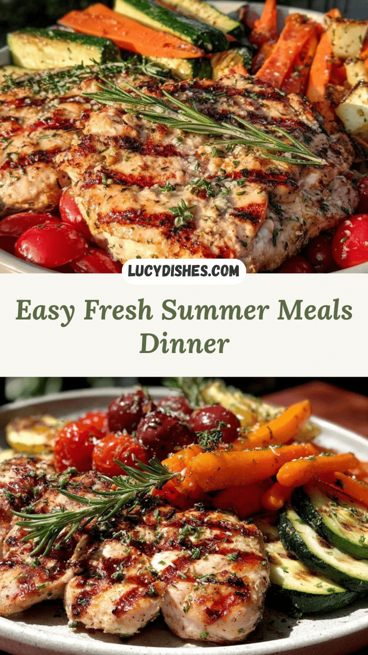 easy fresh summer meals recipe