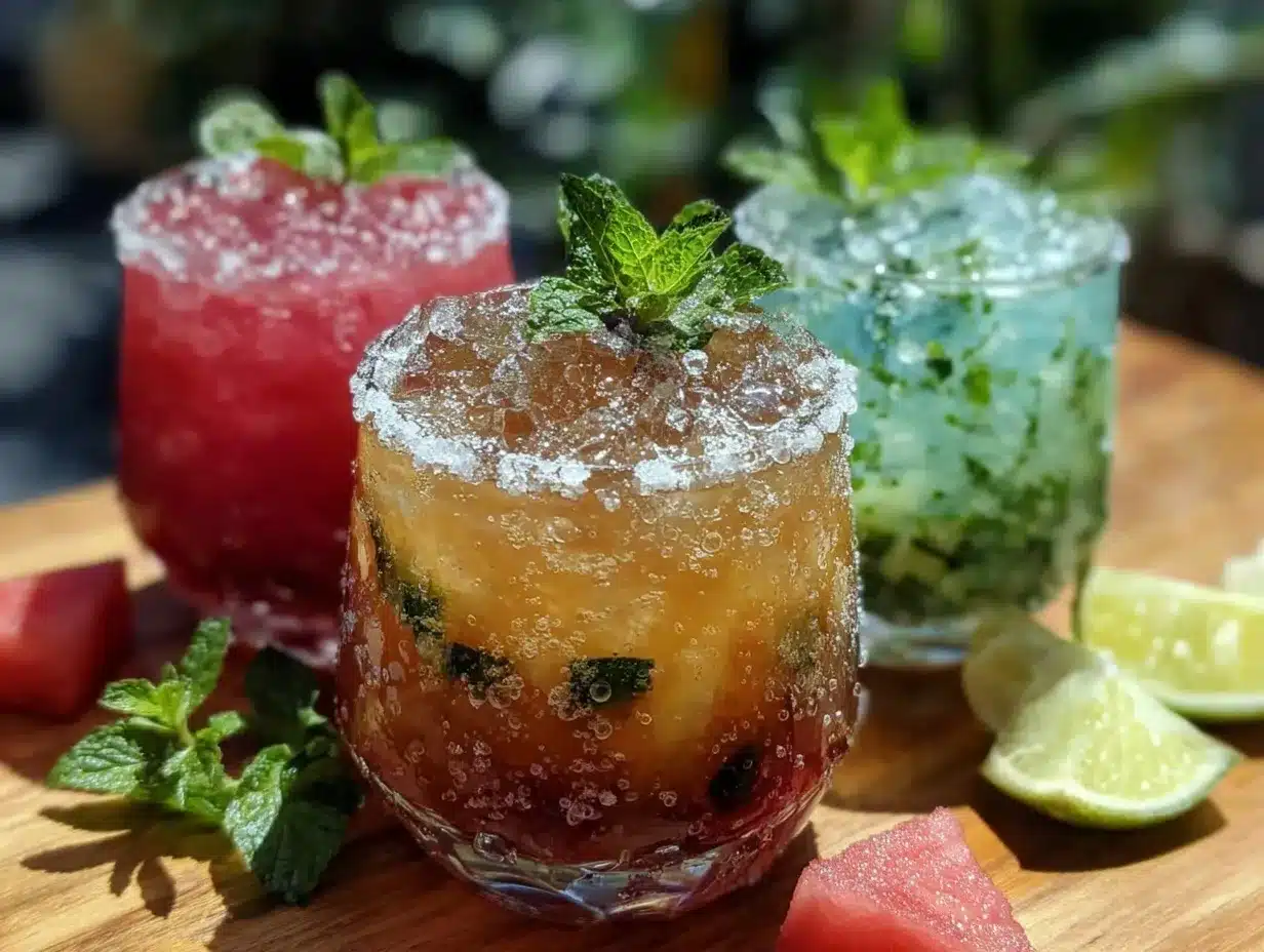 easy refreshing summer cocktails preparation steps