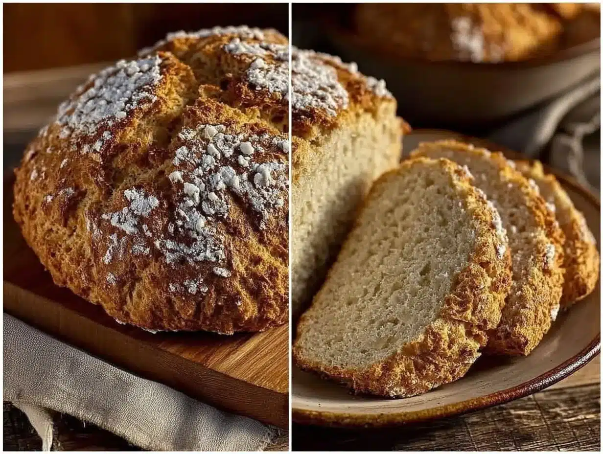 easy rustic irish soda bread recipe preparation steps