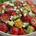 fresh easy summer salad recipe - featured image
