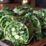 fresh green foods for party wraps - featured image