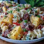 fresh Hawaiian pasta salad - featured image