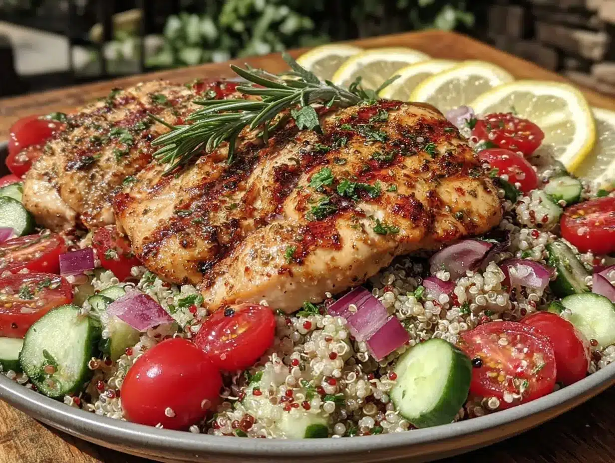 grilled lemon herb chicken preparation steps