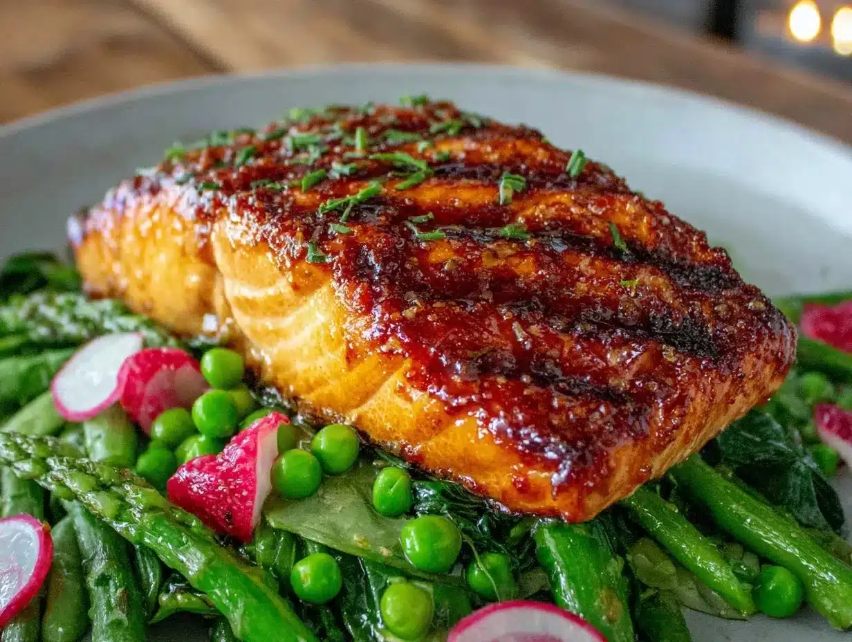 honey dijon glazed salmon preparation steps