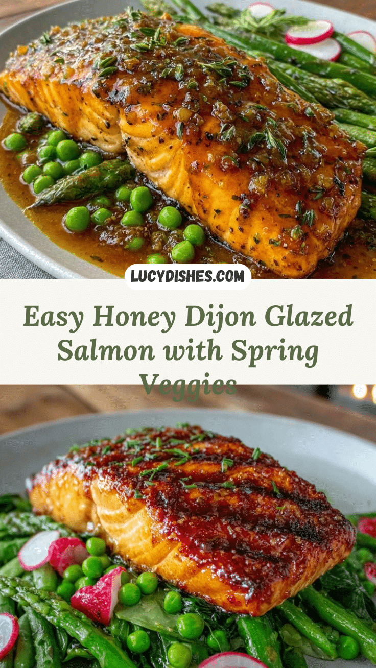 honey dijon glazed salmon recipe