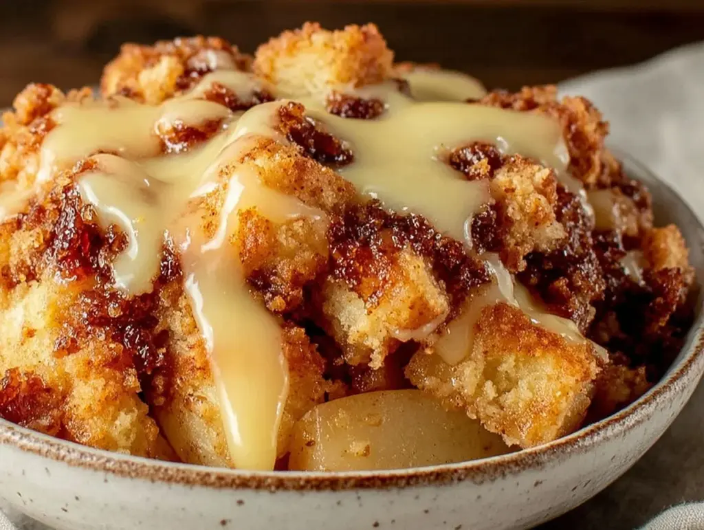 irish apple crumble - featured image