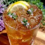 lavender honey iced tea - featured image