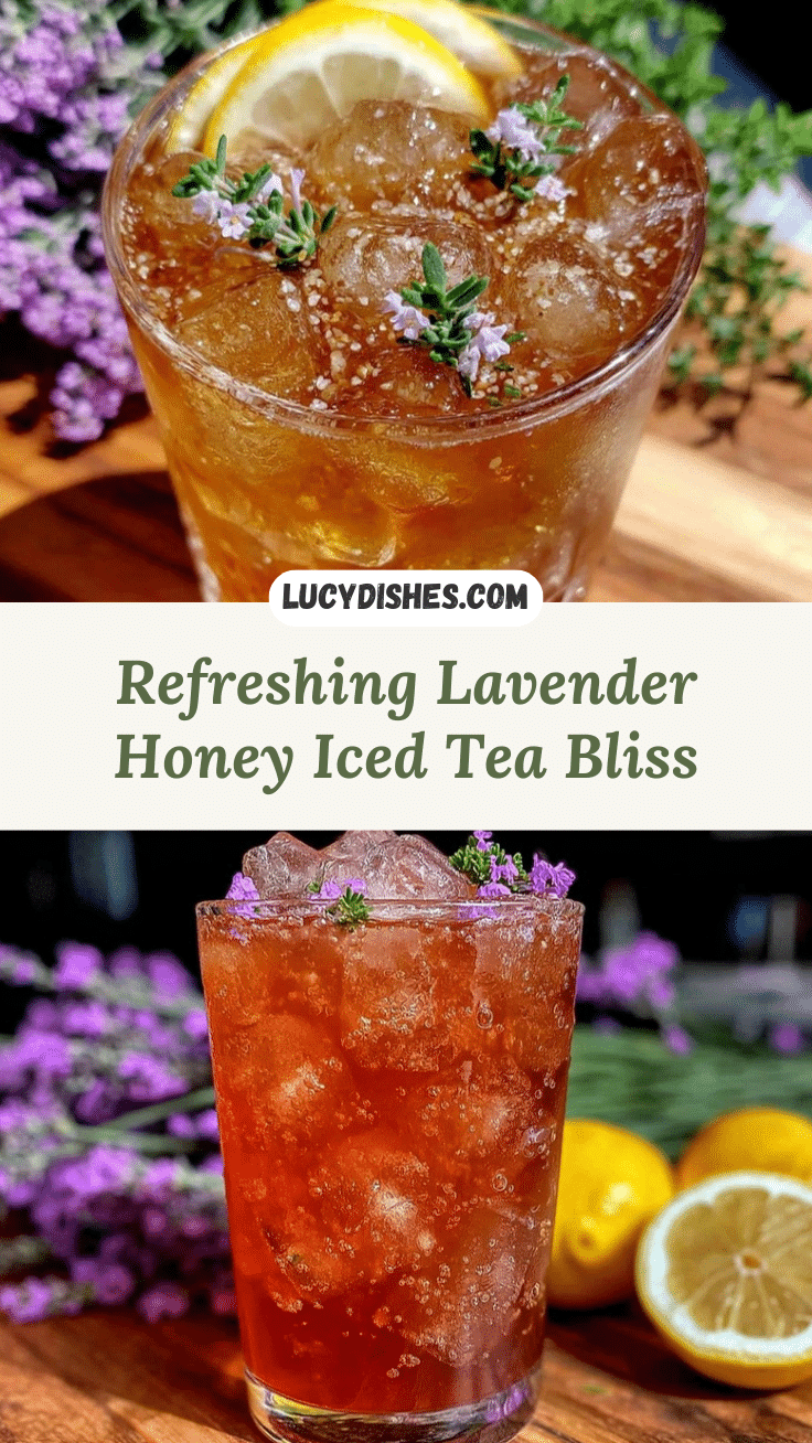 lavender honey iced tea recipe