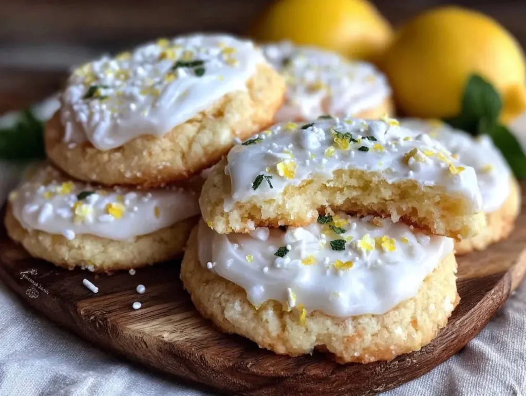 lemon sugar cookies - featured image