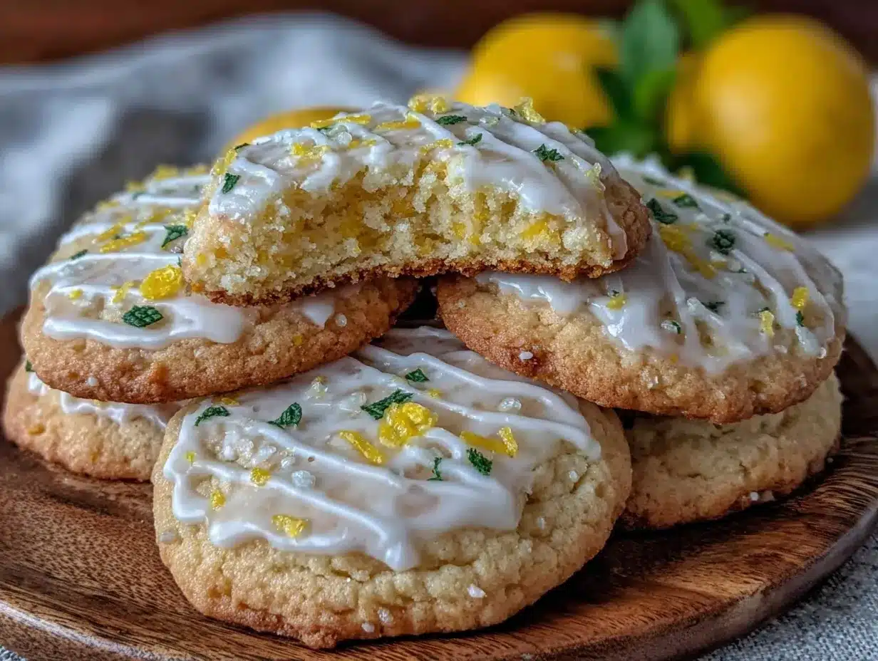 lemon sugar cookies preparation steps