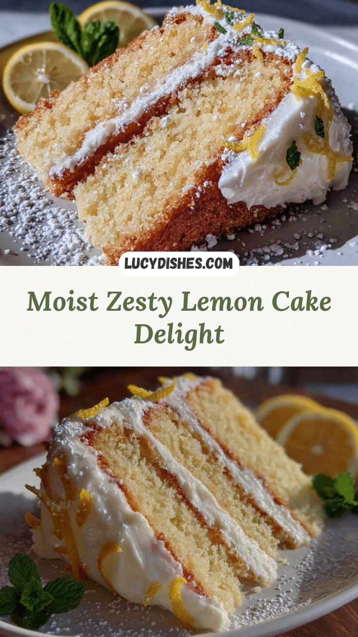 moist lemon cake recipe