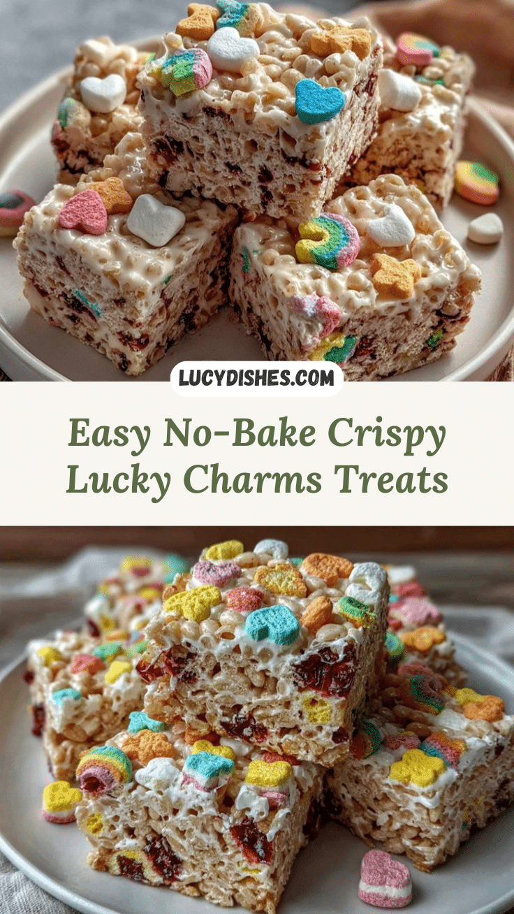 no bake lucky charms treats recipe