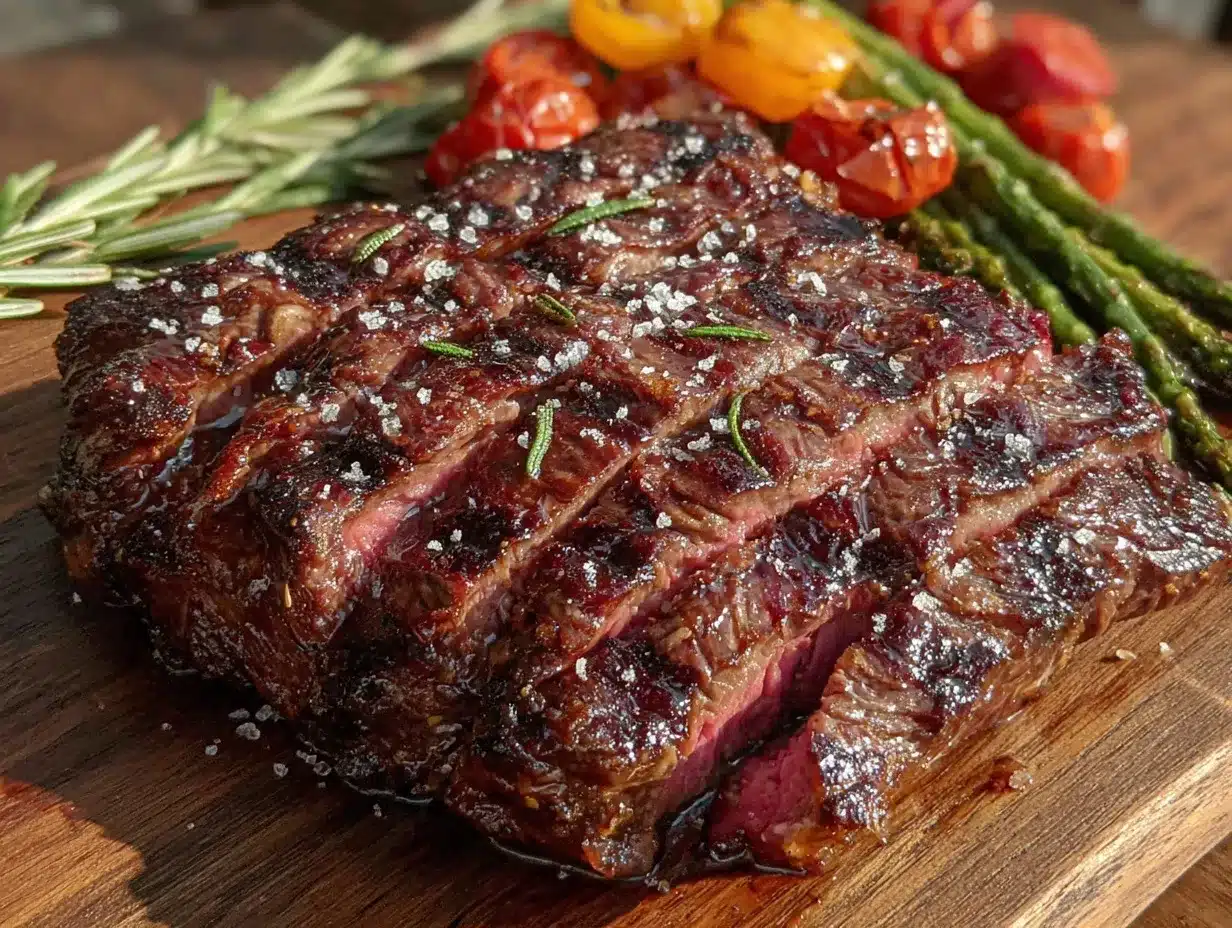 perfect medium-rare steak preparation steps