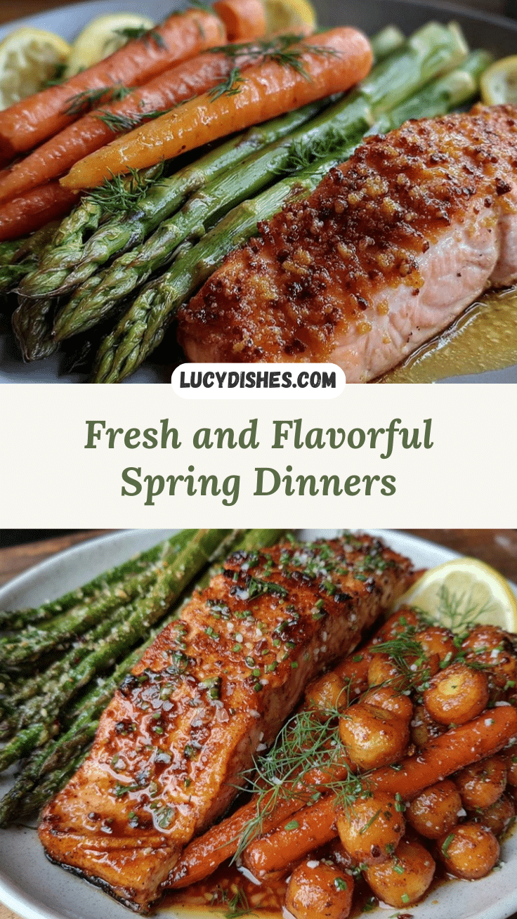 seared salmon and roasted veggies recipe