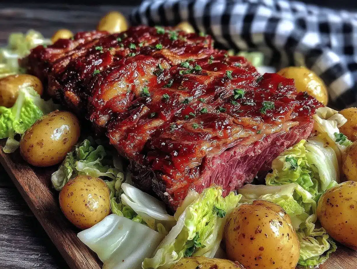 slow cooker corned beef and cabbage preparation steps