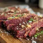 tender corned beef brisket slow-cooked - featured image