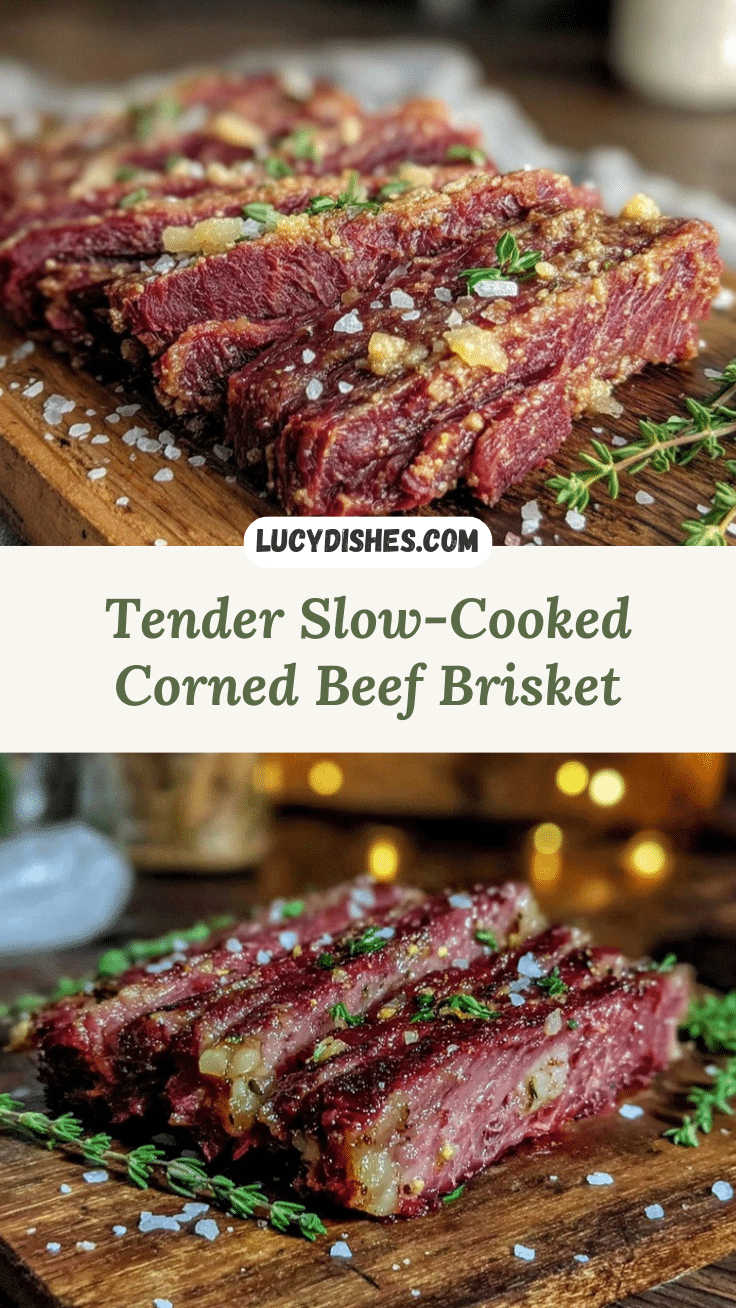 tender corned beef brisket slow-cooked recipe