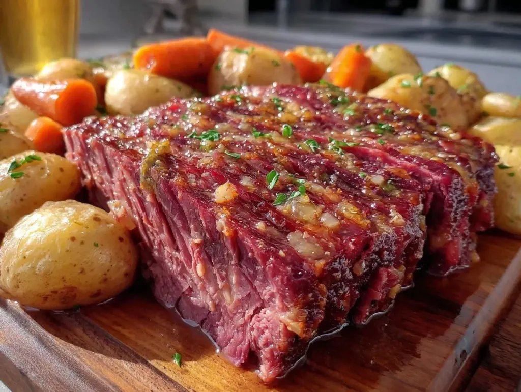 tender corned beef instant pot recipe - featured image