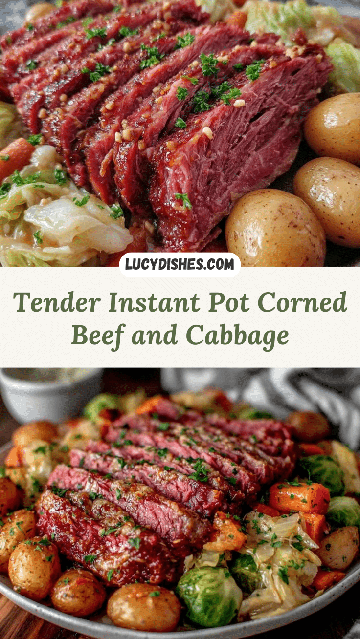tender Instant Pot corned beef and cabbage recipe
